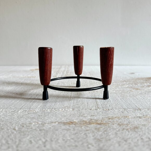 Other - Vintage Mid Century Modern Skinny Tapered Candle Holder